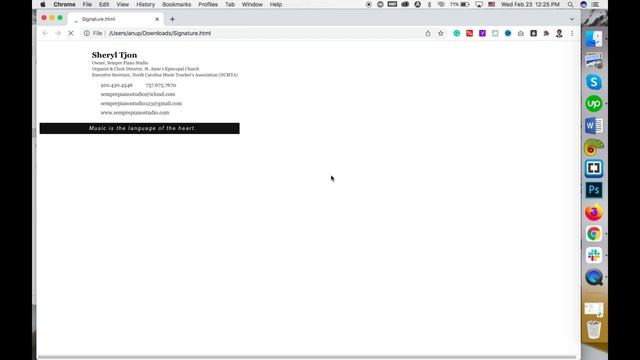 How to add a HTML signature in Apple Mail or Mac mail смотреть онлайн