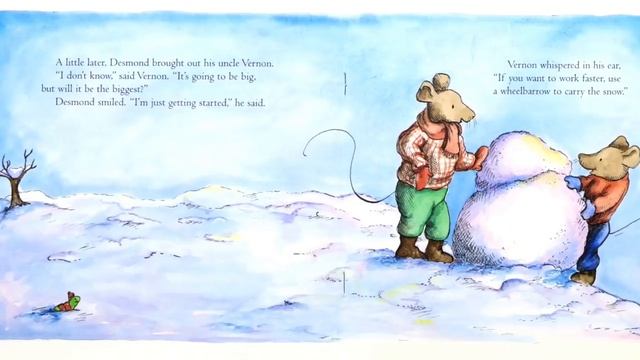 The Biggest Snowman Ever - Kids Books Read Aloud смотреть онлайн