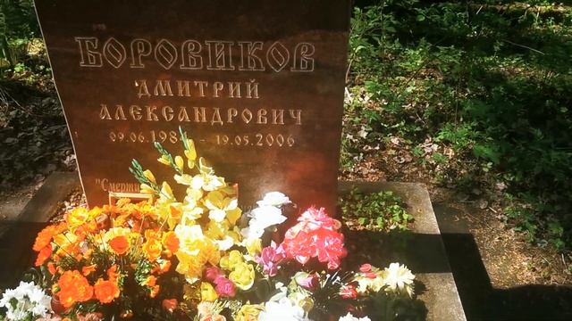 Северное кладбище. Памятник Дмитрия Боровикова смотреть онлайн