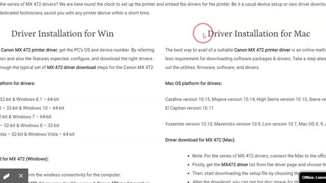 Canon Mx472 driver download New drivers for Mac & Win( New 2020 User Guide ) смотреть онлайн