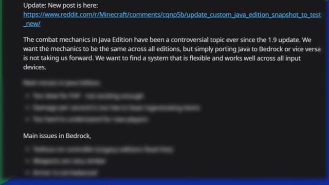 Minecraft's Combat Is Changing... смотреть онлайн
