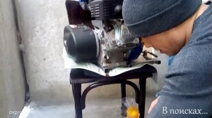 Двигатель LIFAN F170: замена масла и свечи