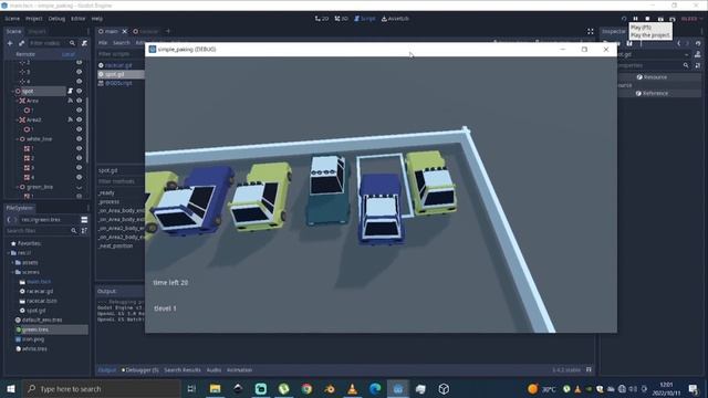 godot triying to make packing game ,it turn out to be simple смотреть онлайн