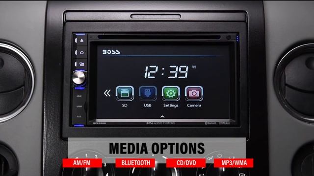 BOSS Audio Systems BVB9358RC Double-DIN, DVD Player 6.2" Touchscreen Bluetooth смотреть онлайн
