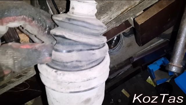 Замена ШРУС-а (граната), своими руками. Это просто! смотреть онлайн