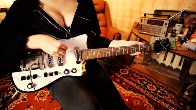 Borisov Solo RARE Vintage Electric Guitar Soviet USSR смотреть онлайн