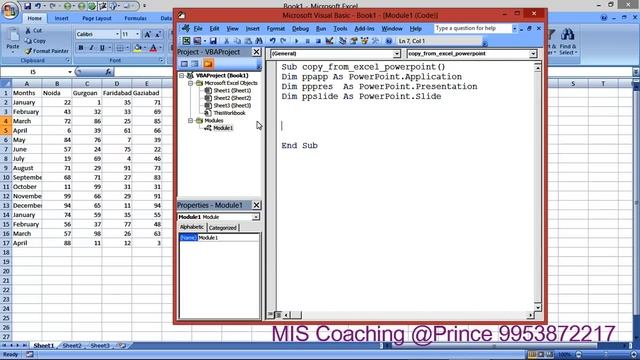 Copy from Excel to Powerpoint by Excel VBA ( Advance Excel VBA Macro @ excelprince.com) смотреть онлайн