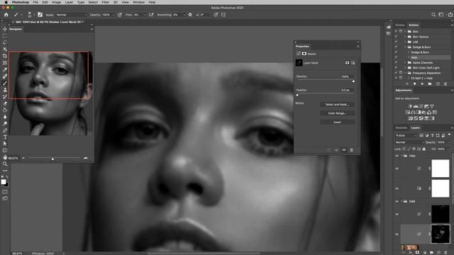 Ретушь фото в Photoshop пошагово с комментариями и объяснениями смотреть онлайн