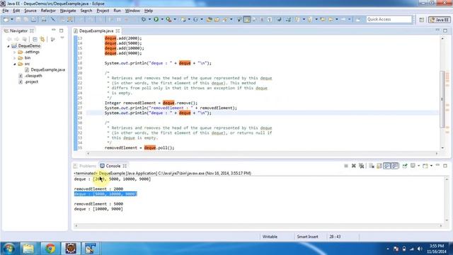 Deque (Remove & Poll Methods) | Java Collection Framework смотреть онлайн