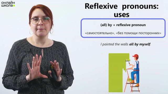 Reflexive pronouns. Урок 43. Английский язык 6-7 класс смотреть онлайн