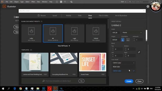 How to get A4 size artboard in illustrator смотреть онлайн