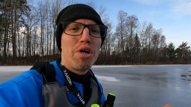 Brave the Cold! Winter Paddle Boarding Experience in Forsbacka Sweden. SUP Adventure. смотреть онлайн