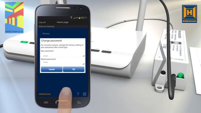 BiSecur Gateway с приложение для смартфона смотреть онлайн
