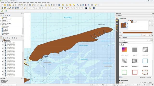 Using the QGIS Hub Plugin to Download Styles смотреть онлайн