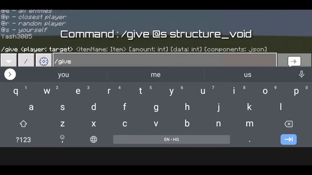 ITEMS only from COMMANDS Tutorial in Minecraft Bedrock || 1.16 || MCPE смотреть онлайн