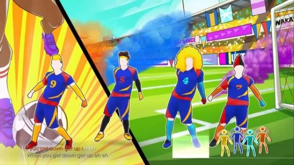 Just dance 2018:waka waka(this time for África) - versión futbol