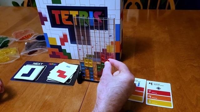 Tetris (2021) - Board Game Solo Playthrough