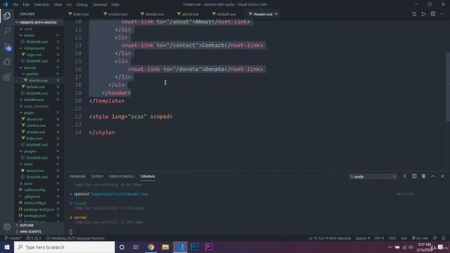 How to Create a Static Website with Nuxt.js смотреть онлайн