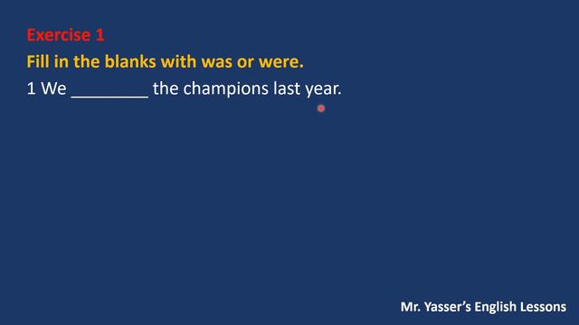 Tenses ( Part 13 ) - The Past Continuous / Progressive Tense