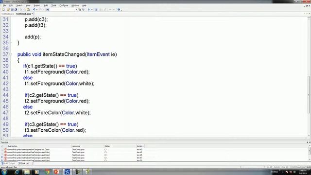 Learn Java Programming in English for Beginners(RadioButton|CheckBox|ItemListener) - Part 20 смотреть онлайн