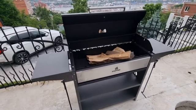 Обзор Русского мангала GRATAR POB 3000 Professional Optima BBQ. #блогвладивосток