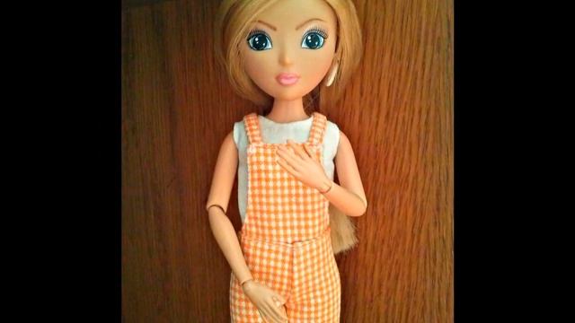 Комбинезон для куклы своими руками. Модель №1. Кукла Супермодель от Симба.Mini Atelie. смотреть онлайн
