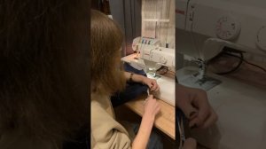 Пошив женской традиционной рубахи. Занятие 4. Стачивание поликов и основ. деталей кроя.