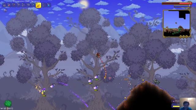 Шахта, фарм, рыбалка! / Terraria #6 смотреть онлайн