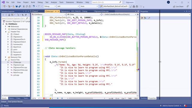 Visual C++ MFC Basics 8 CEdit Edit Box Control | Video Tutorial | Edit Box in Dialog Box | Part 1 смотреть онлайн