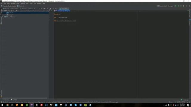How to use Docker - Basics - Containerize an App and put it online! смотреть онлайн