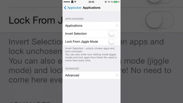 Applocker Пароль на приложения и папки в iPhone смотреть онлайн