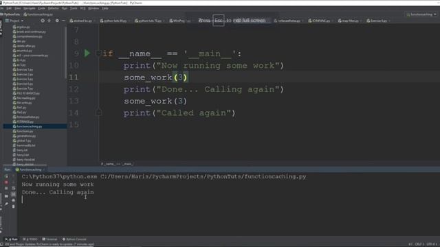 Learning Function Caching in Python with codeWithHarry | Function caching in python смотреть онлайн