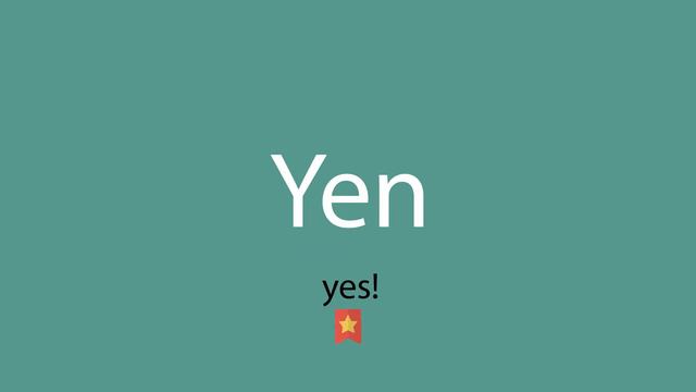 How to say Yen смотреть онлайн