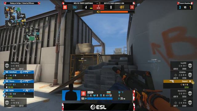 ØffDream vs Tamaria Altunga Esports | INTEL ESL Türkiye CS:GO Şampiyonası | 2. Gün | Vertigo смотреть онлайн