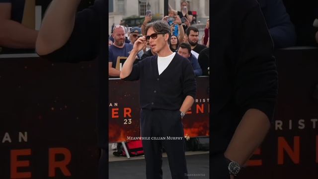 everyone at oppenheimer premiere but this guy❤ смотреть онлайн