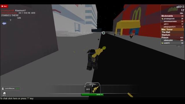 ROBLOX: Zombies Are Attacking McDonalds 4! смотреть онлайн