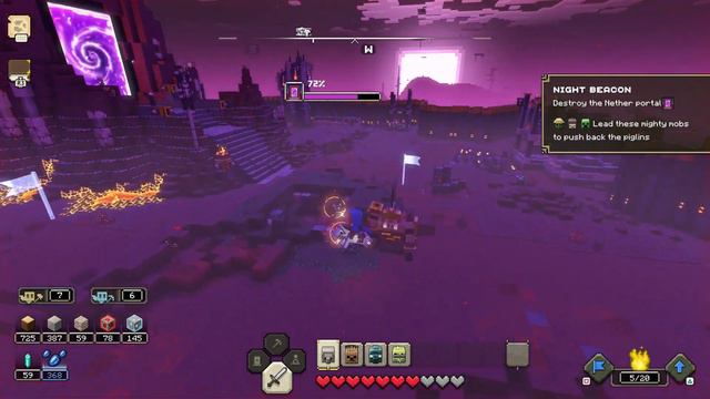Minecraft Legends - Piglins are defeated #minecraft #minecraftlegends смотреть онлайн