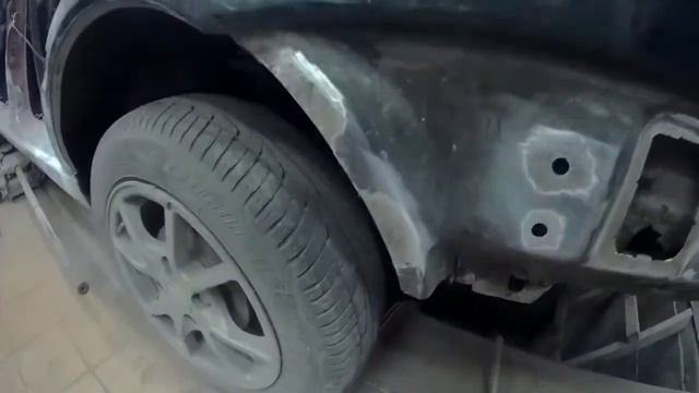 Подгатовка кузова под КИСЛОТНЫЙ ГРУНТ .Vw Vento. смотреть онлайн
