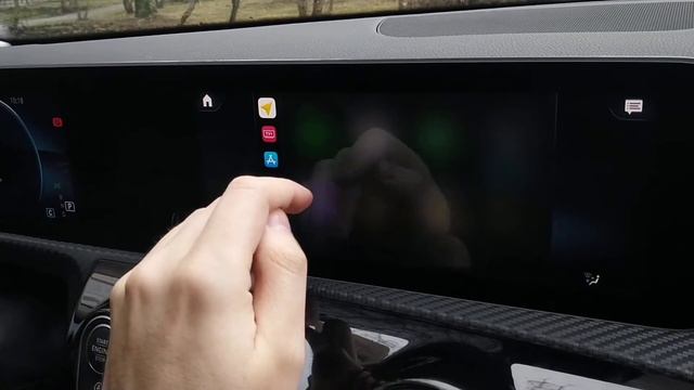 Mercedes-Benz+CarPlay+Яндекс Навигатор