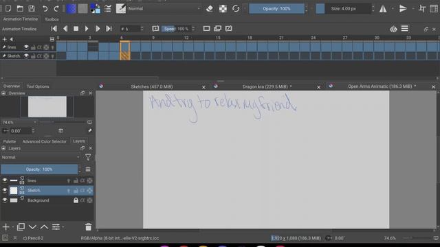 tb072 Sketch animatic open arms смотреть онлайн