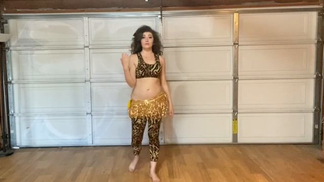 Beginner Belly Dance Choreography Tutorial | 