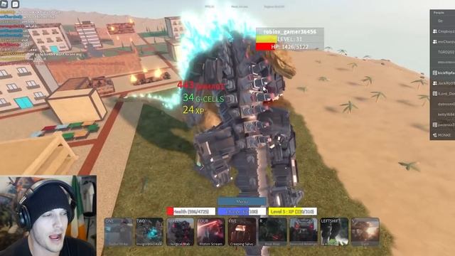 NEW Most REALISTIC MECHA GODZILLA 2021 in ROBLOX смотреть онлайн