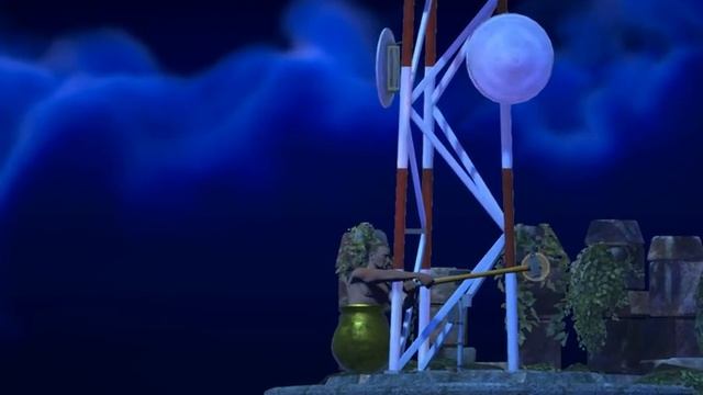 Секретная концовка в игре Getting over it смотреть онлайн