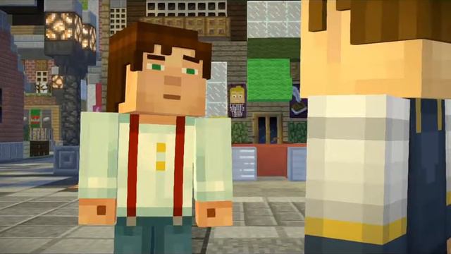 Telltale Games Minecraft Story Mode Episode 1 Part 3 смотреть онлайн