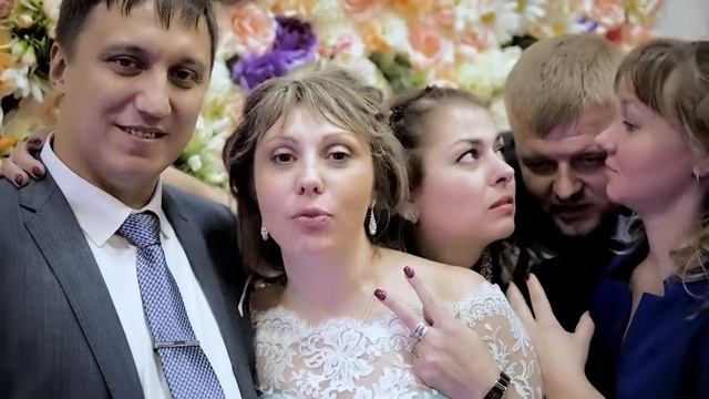 Отзыв со свадьбы Олега и Натальи. Ведущая - Анастасия. смотреть онлайн