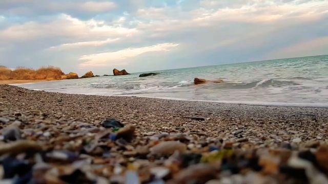 Шум моря зимой. Красиво и спокойно. Одесса. Odessa смотреть онлайн