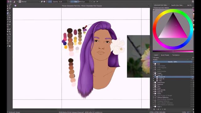 Flower Girl 14 | Palila Hibiscus смотреть онлайн