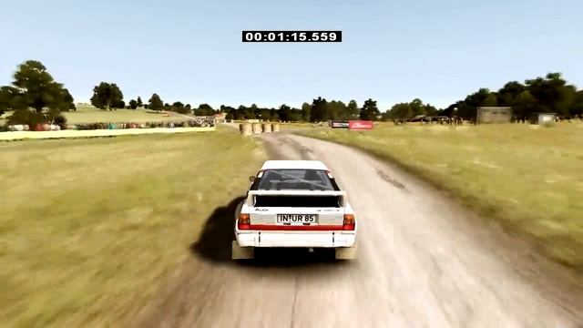 DiRT Rally - Flugzeugring - Audi Quattro (2:32.41) смотреть онлайн