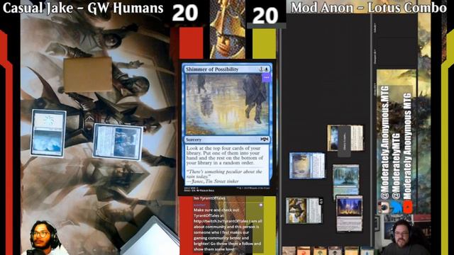 Casual Constructed #5 | Selesnya Humans vs. Lotus Combo | MTG Pioneer Gameplay | Casual Jake смотреть онлайн