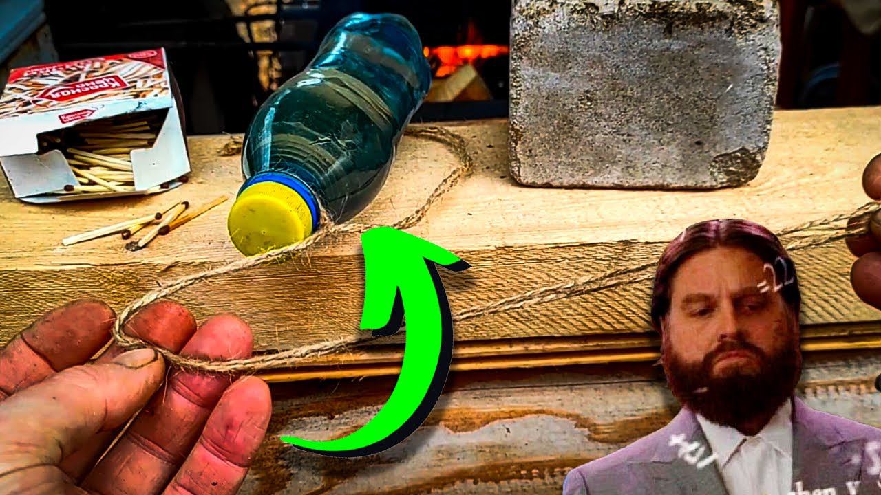 Физик Самоучка показал, как повесить Бутылку на Одной Спичке смотреть онлайн